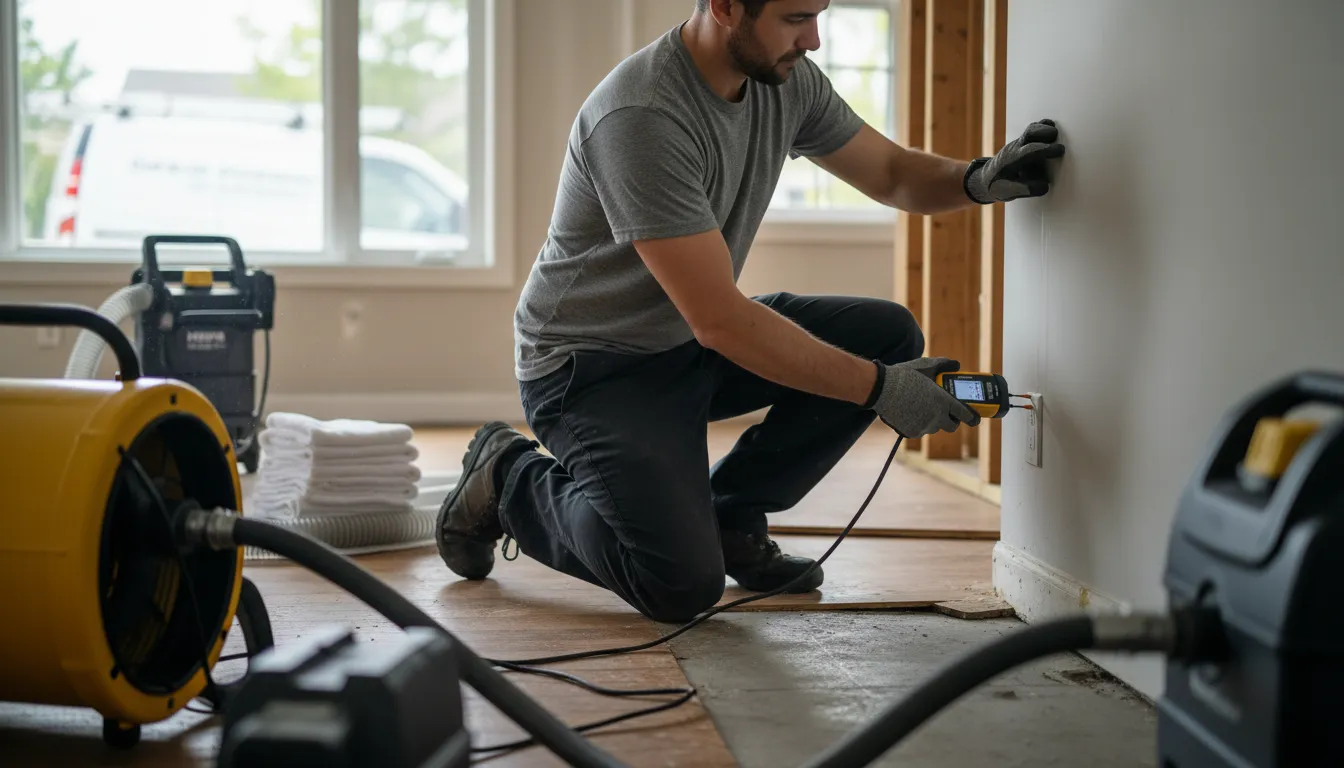 Water Damage in Mansfield